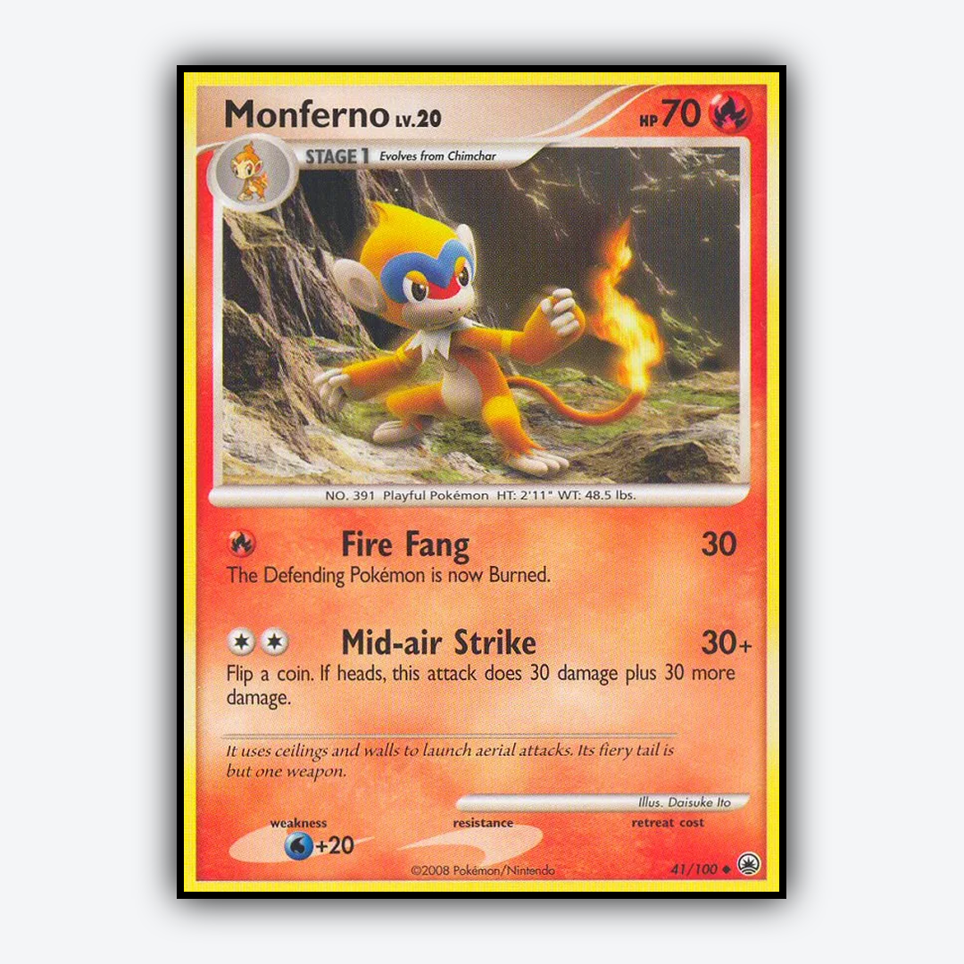 Monferno 041/100 - Majestic Dawn Set - Card Rug