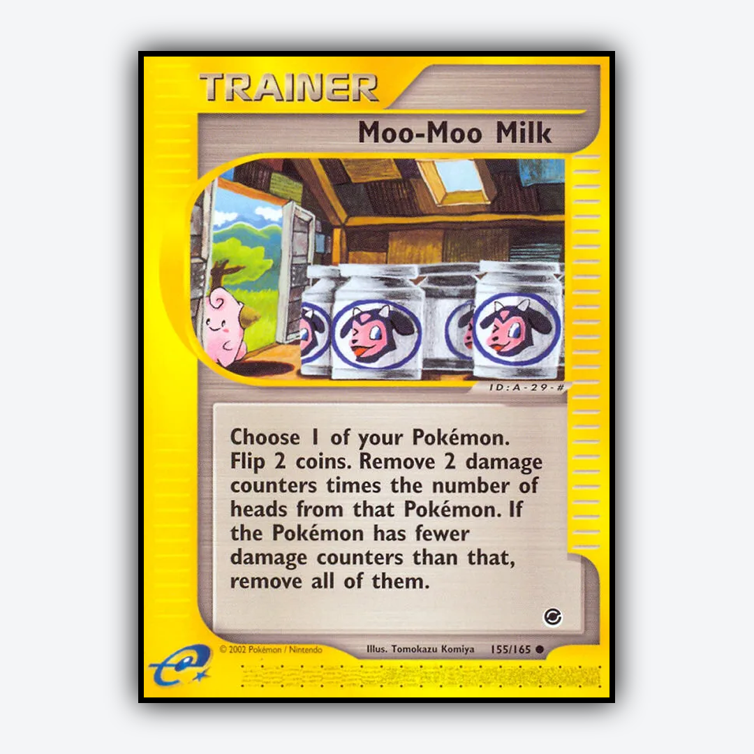 Moo-Moo Milk 155/165 - Expedition Base Set - Card Rug