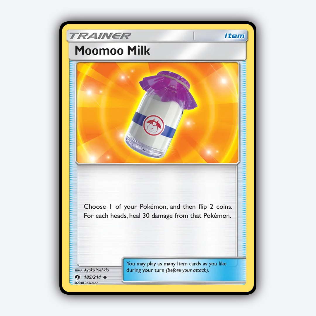 Moomoo Milk 185/214 - Lost Thunder Set - Card Rug