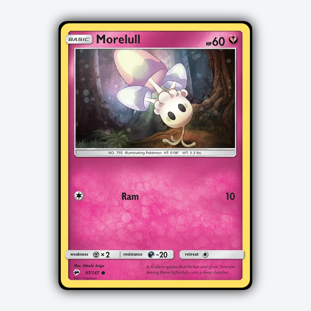Morelull 097/147 - Burning Shadows Set - Card Rug