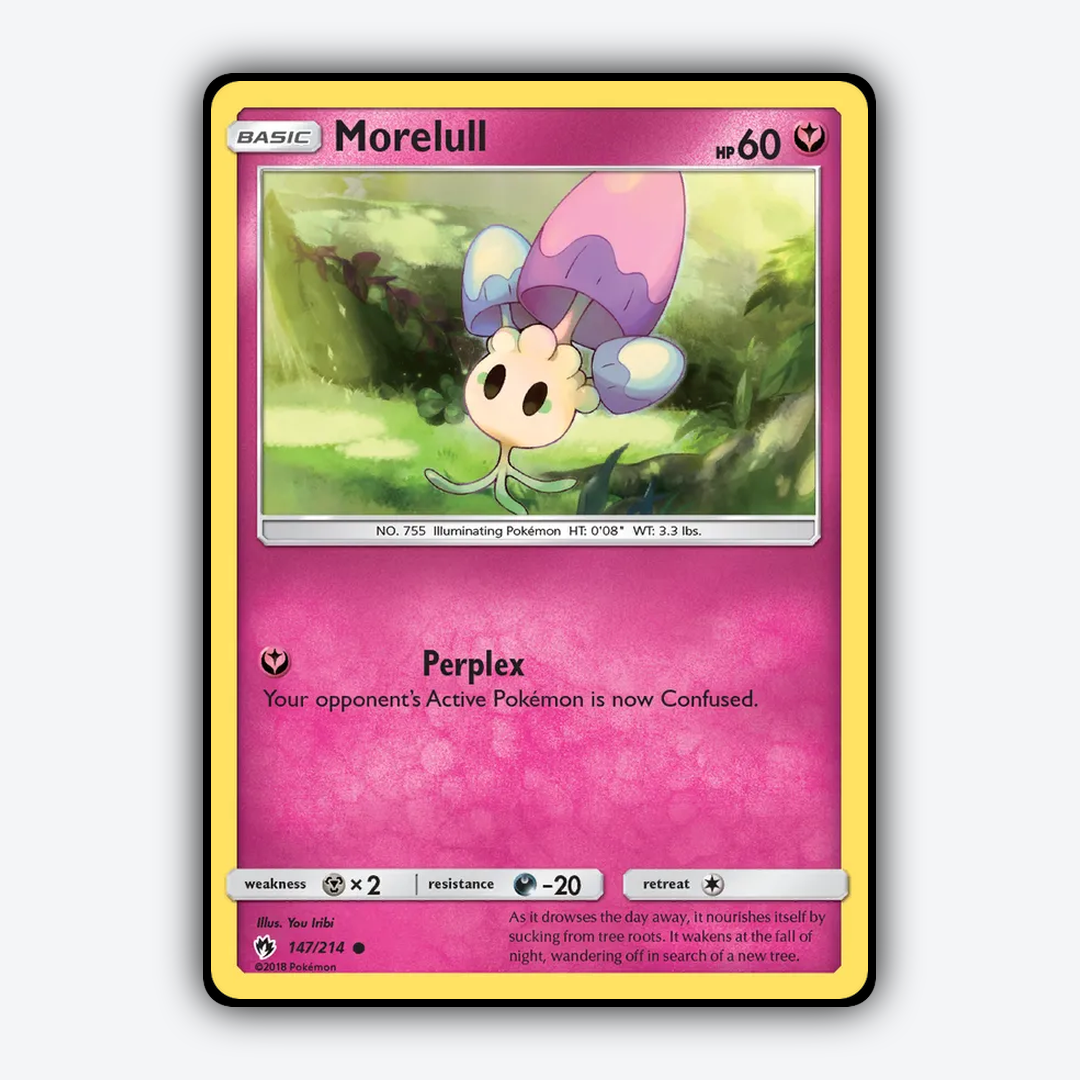 Morelull 147/214 - Lost Thunder Set - Card Rug