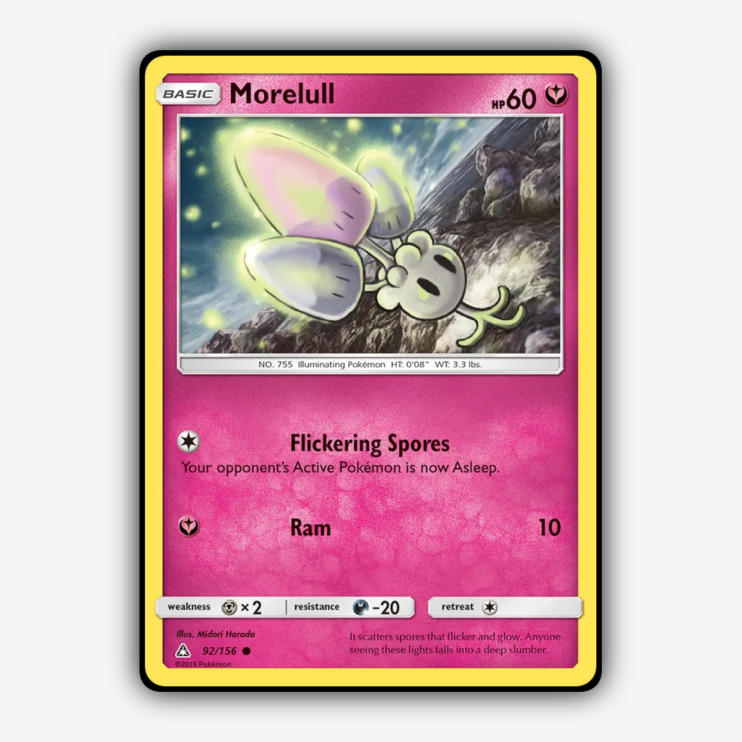 Morelull 092/156 - Ultra Prism Set - Card Rug