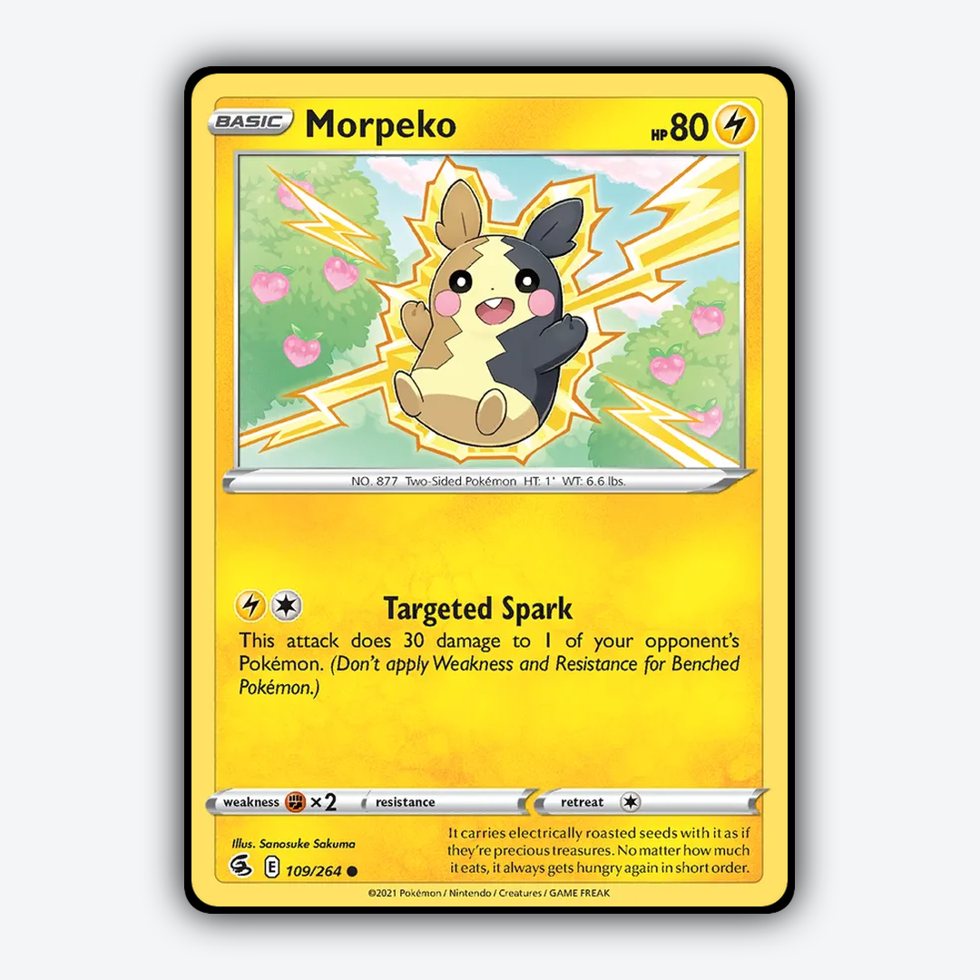 Morpeko 109/264 - Fusion Strike Set - Card Rug