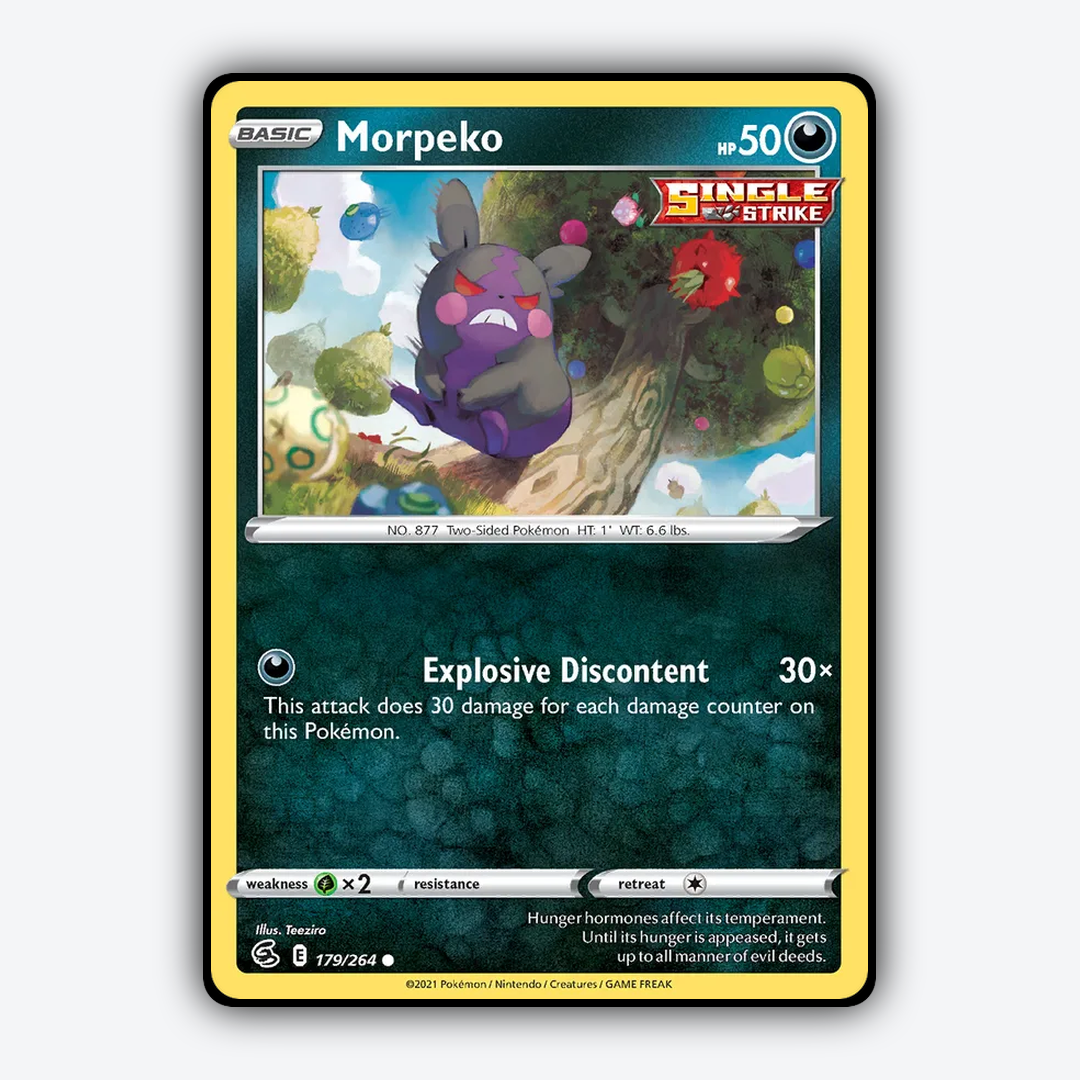 Morpeko 179/264 - Fusion Strike Set - Card Rug