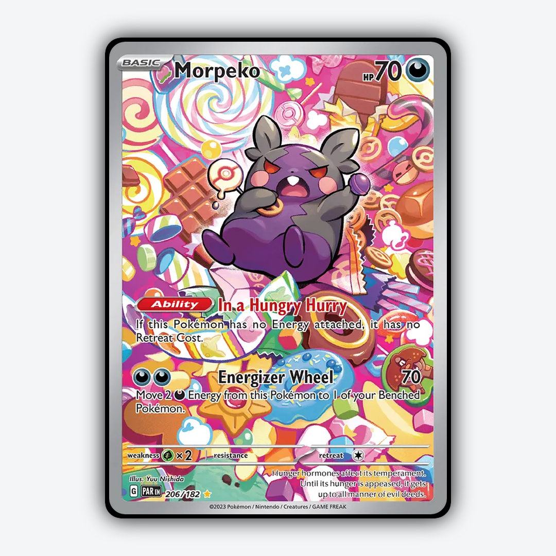 Morpeko #206 - Paradox Rift Set - Card Rug