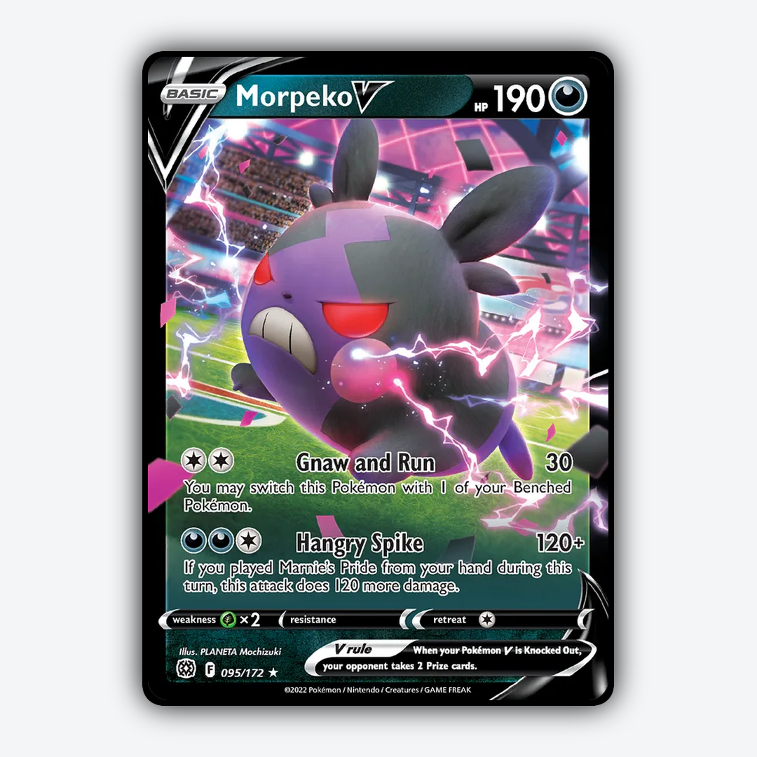 Morpeko V 095/172 - Brilliant Stars Set - Card Rug