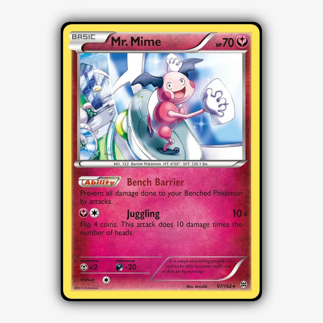 Mr. Mime 097/162 - BREAKthrough Set - Card Rug