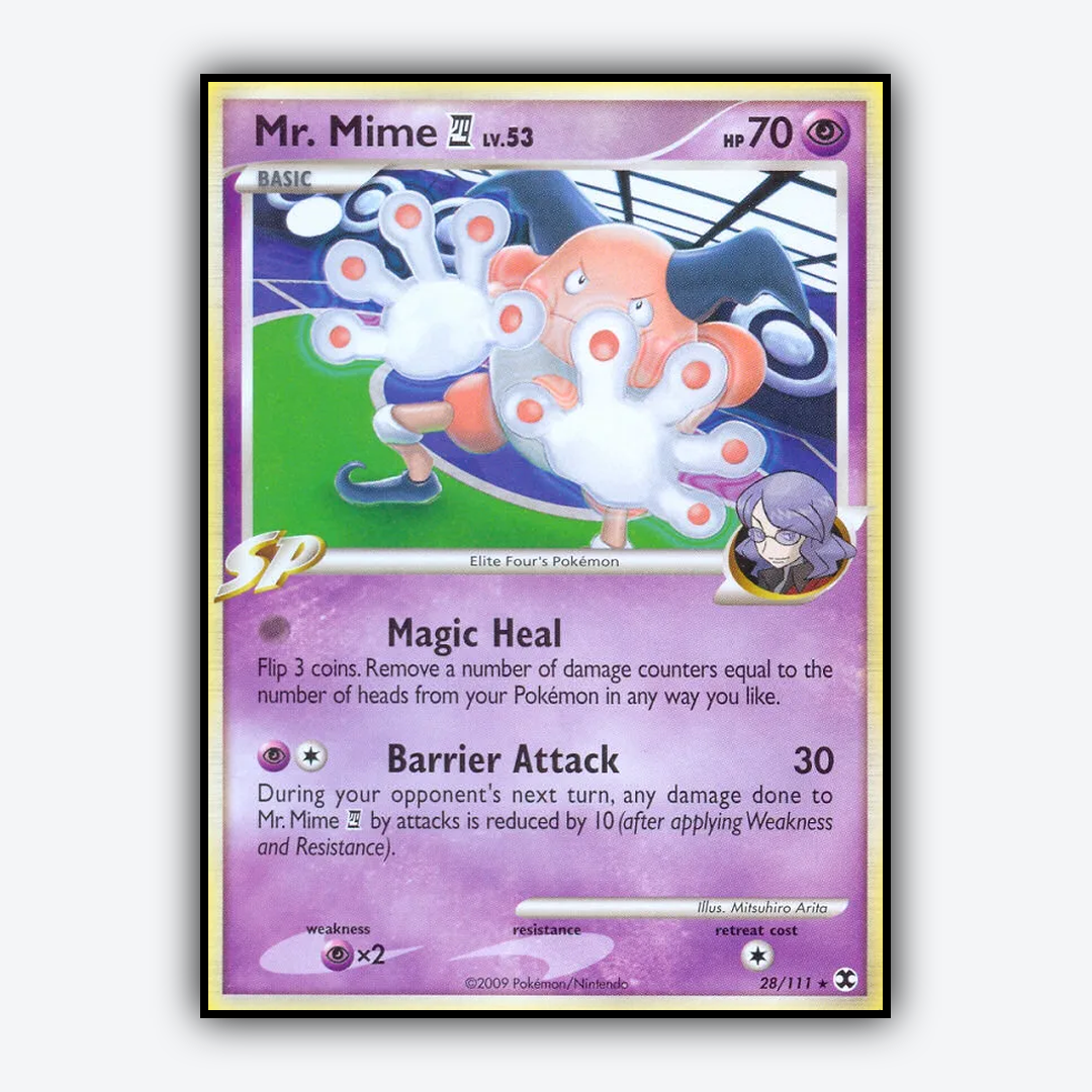 Mr. Mime E4 028/111 - Rising Rivals Set - Card Rug