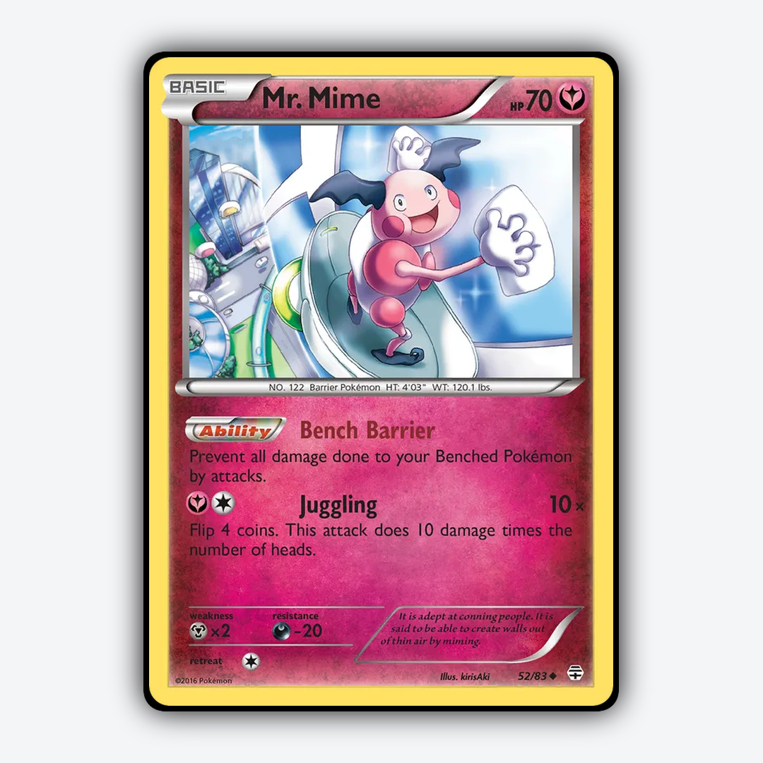 Mr. Mime 052/83 - Generations Set - Card Rug