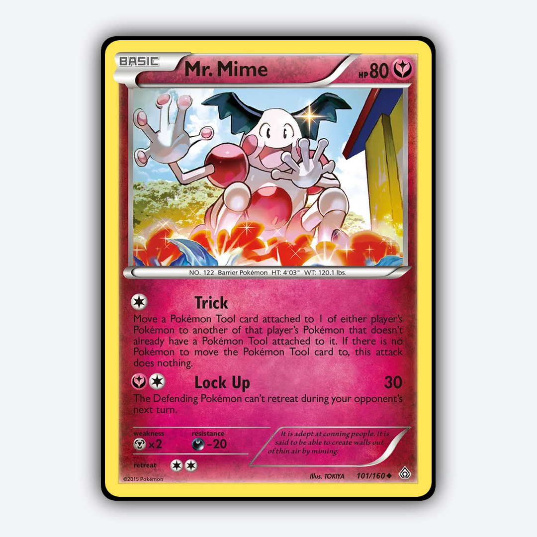 Mr. Mime 101/160 - Primal Clash Set - Card Rug