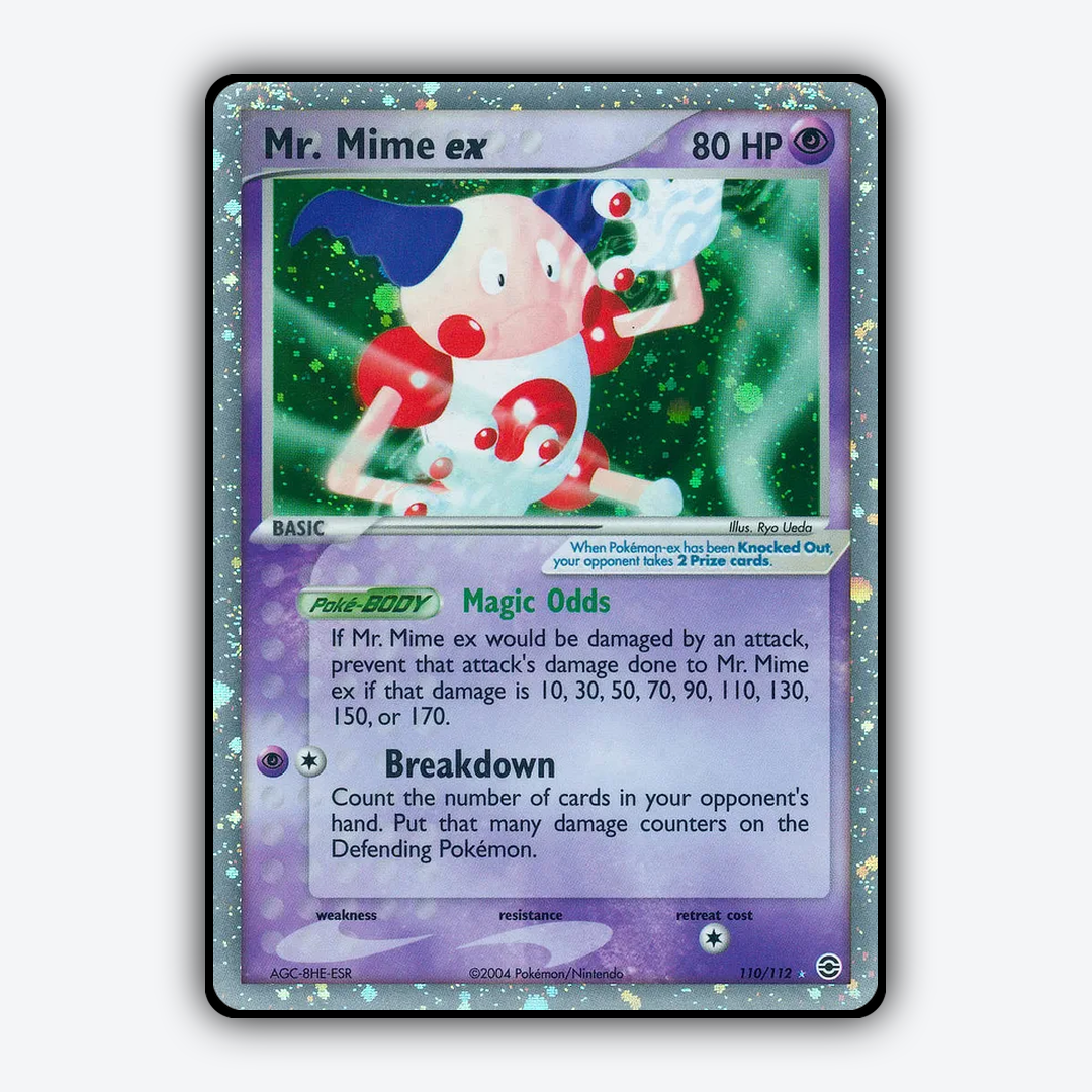 Mr. Mime ex 110/112 - FireRed & LeafGreen Set - Card Rug