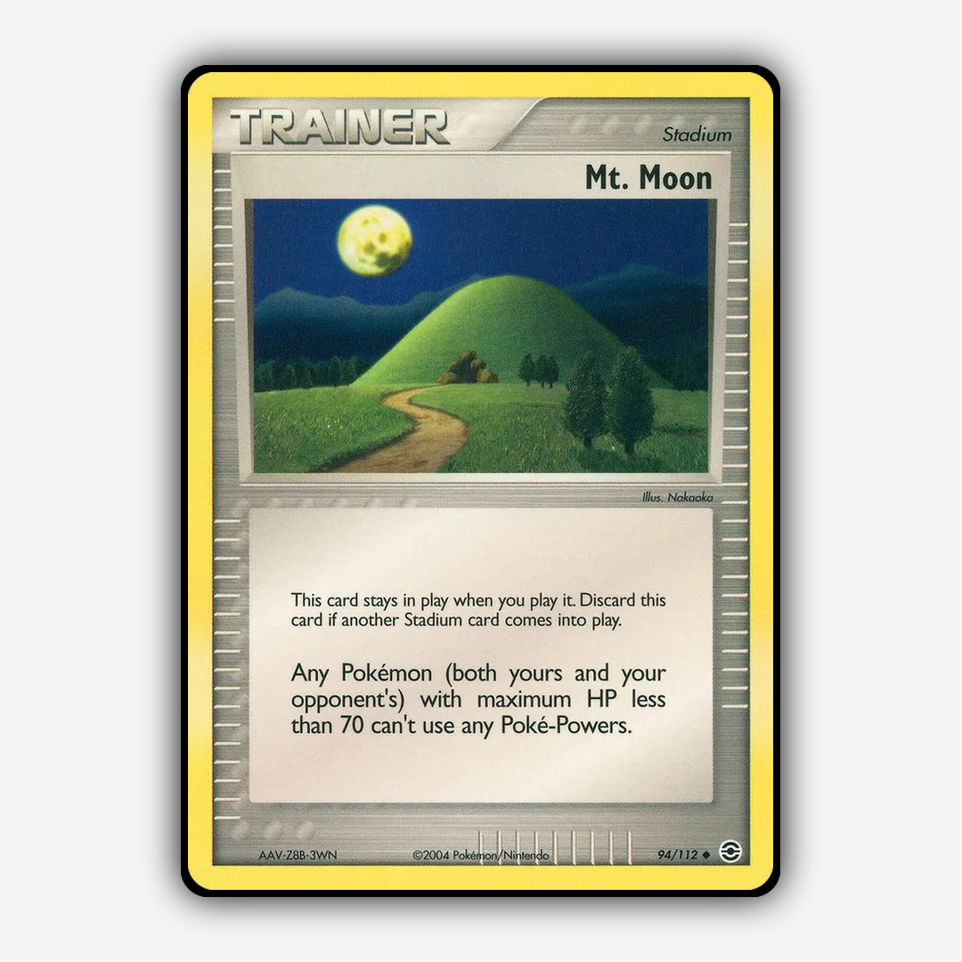 Mt. Moon 094/112 - FireRed & LeafGreen Set - Card Rug