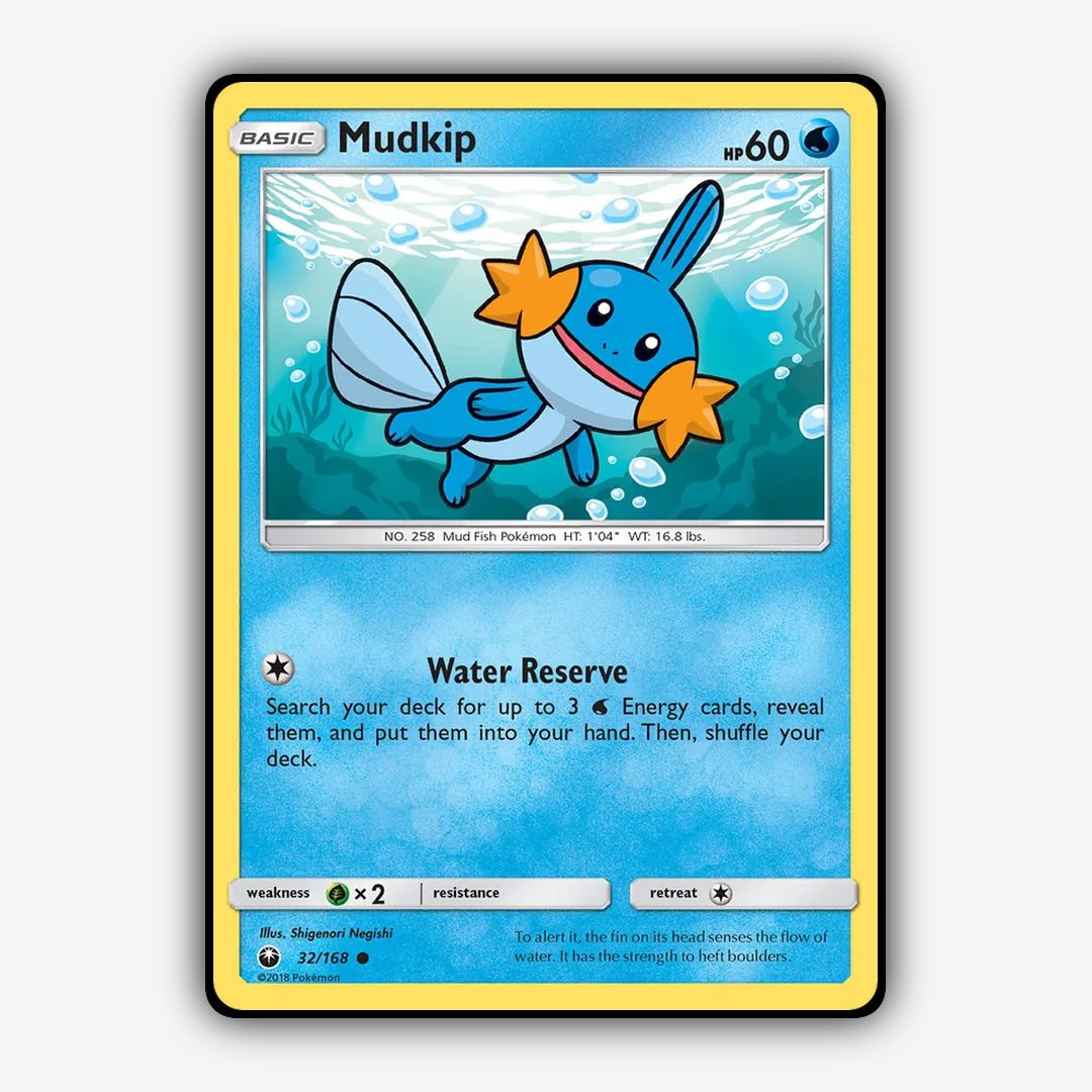 Mudkip 032/168 - Celestial Storm Set - Card Rug