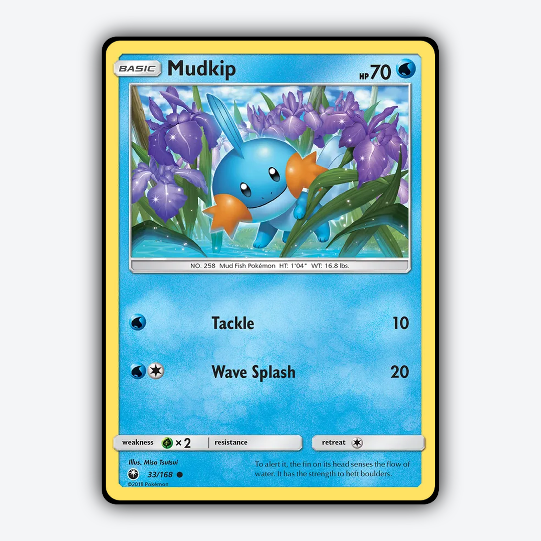 Mudkip 033/168 - Celestial Storm Set - Card Rug