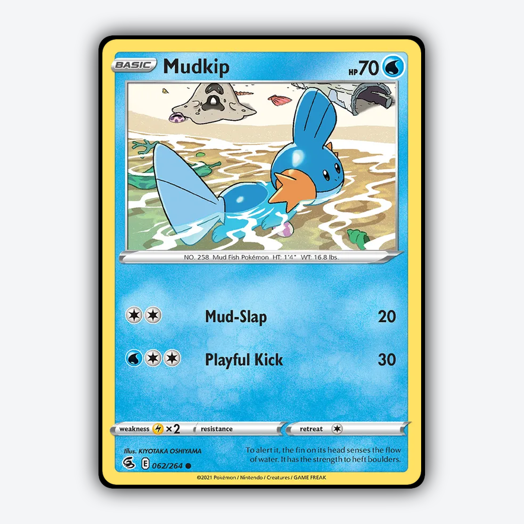 Mudkip 062/264 - Fusion Strike Set - Card Rug