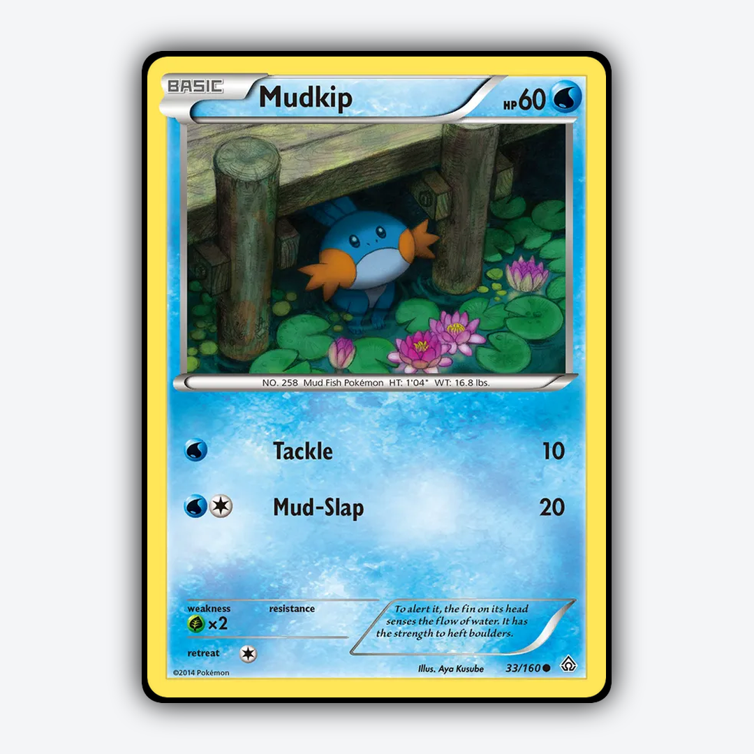Mudkip 033/160 - Primal Clash Set - Card Rug