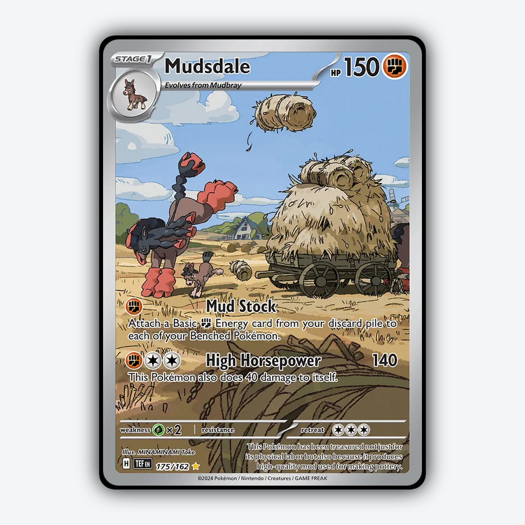 Mudsdale 175/162 - Temporal Forces Set - Card Rug
