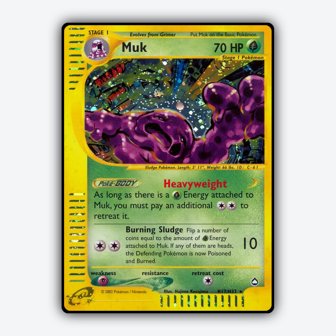 Muk H017/147 - H017/147 Aquapolis Set - Card Rug