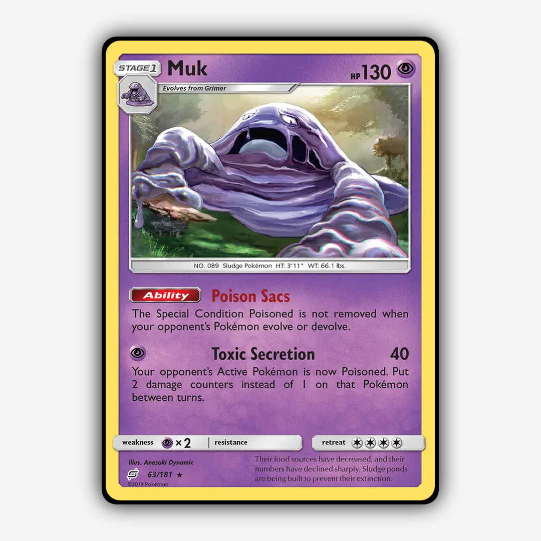 Muk 063/181 - Team Up Set - Card Rug