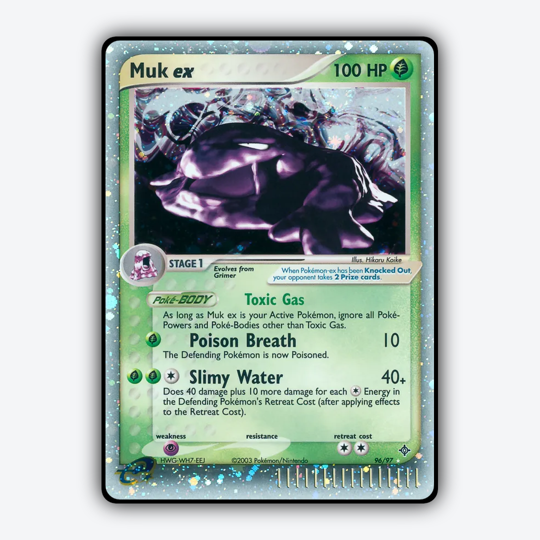 Muk ex 096/97 - Dragon Set - Card Rug