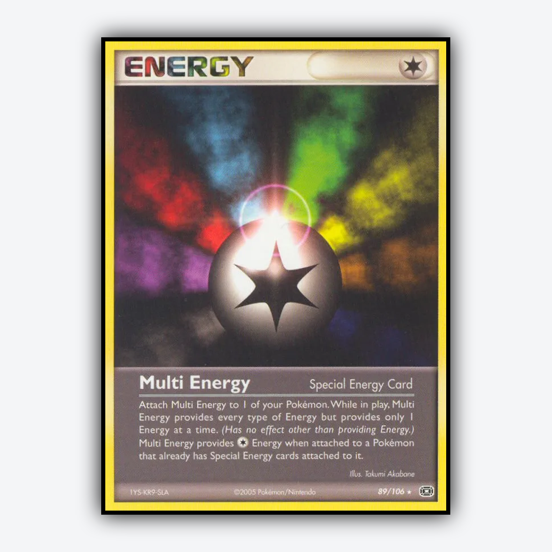 Multi Energy 089/106 - Emerald Set - Card Rug