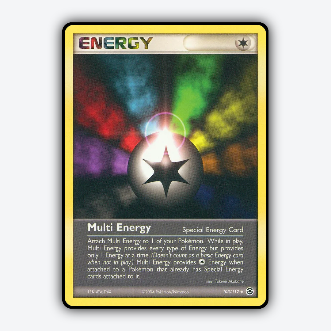 Multi Energy 103/112 - FireRed & LeafGreen Set - Card Rug