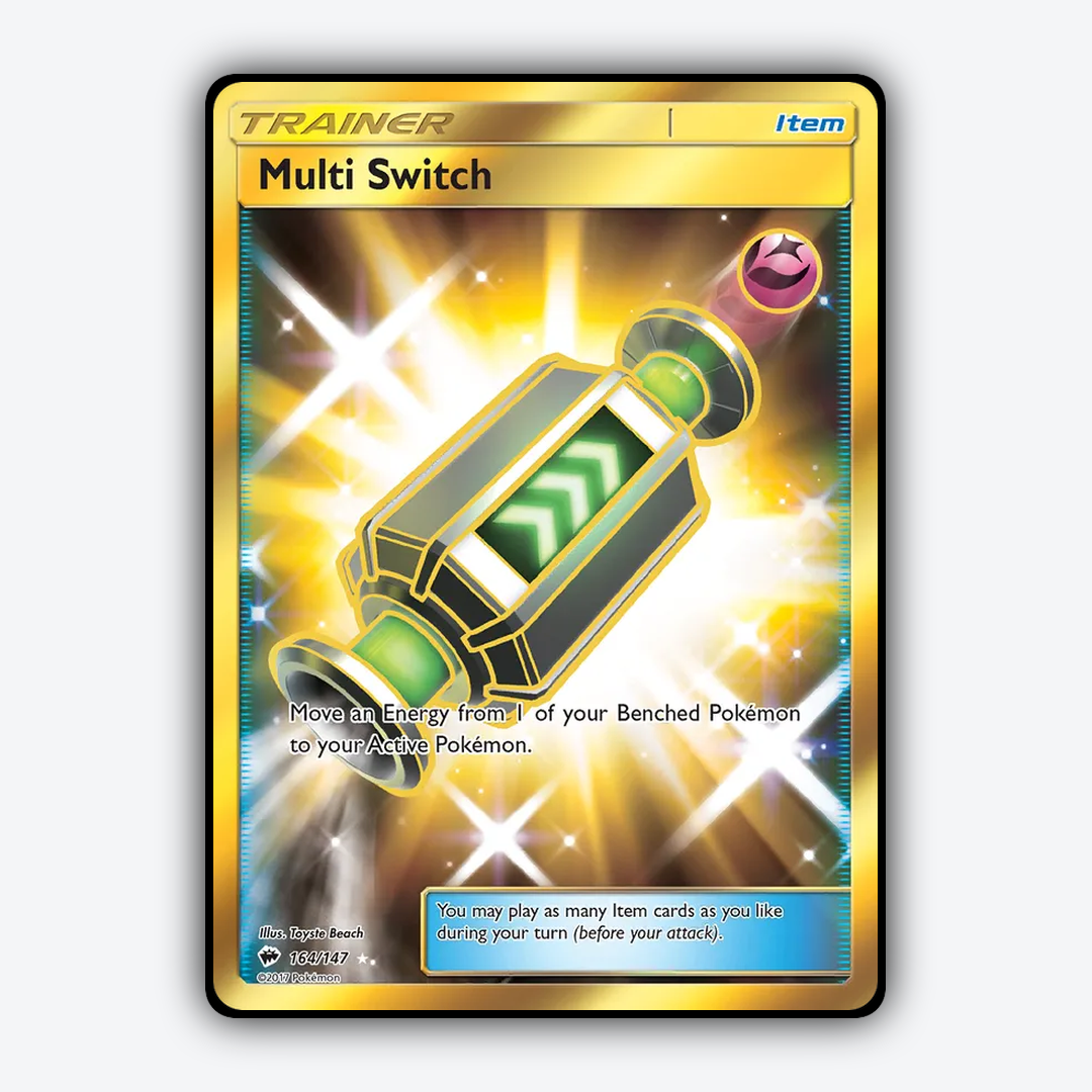 Multi Switch 164/147 - Burning Shadows Set - Card Rug