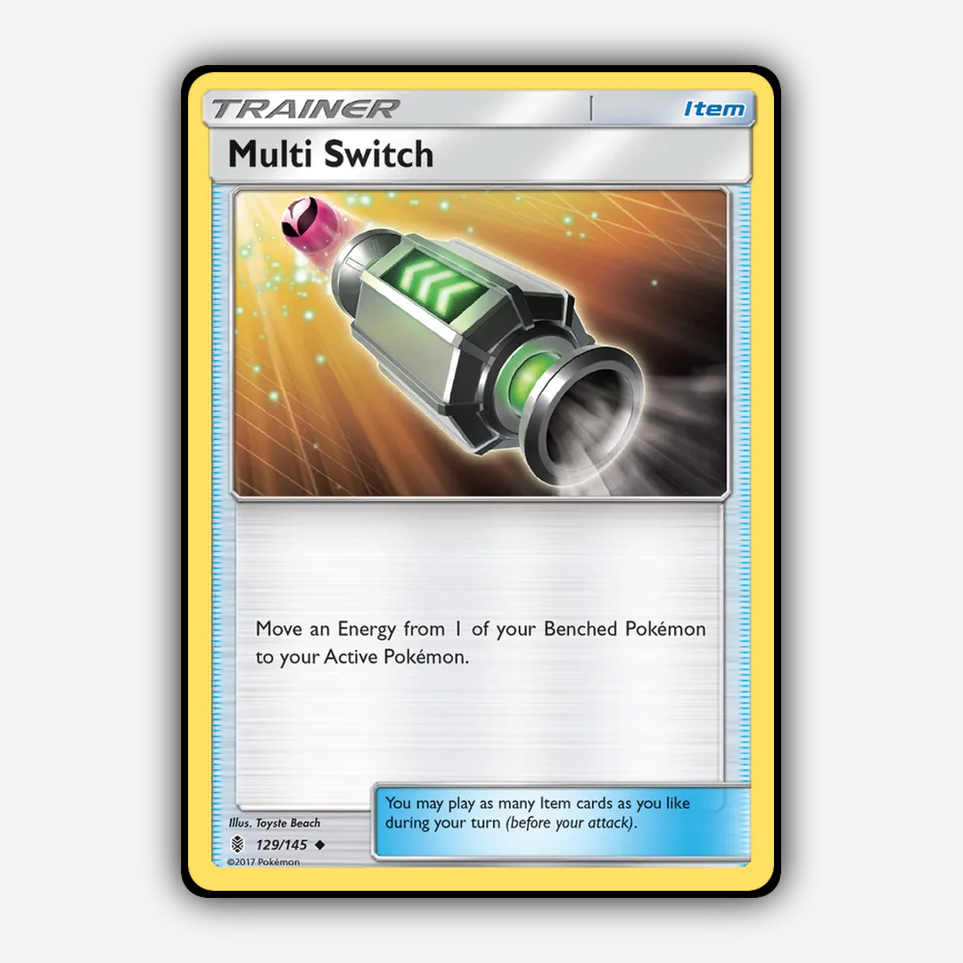 Multi Switch 129/145 - Guardians Rising Set - Card Rug