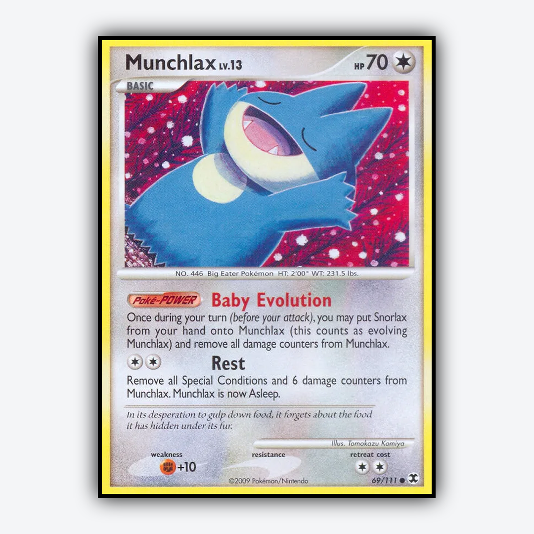 Munchlax 069/111 - Rising Rivals Set - Card Rug