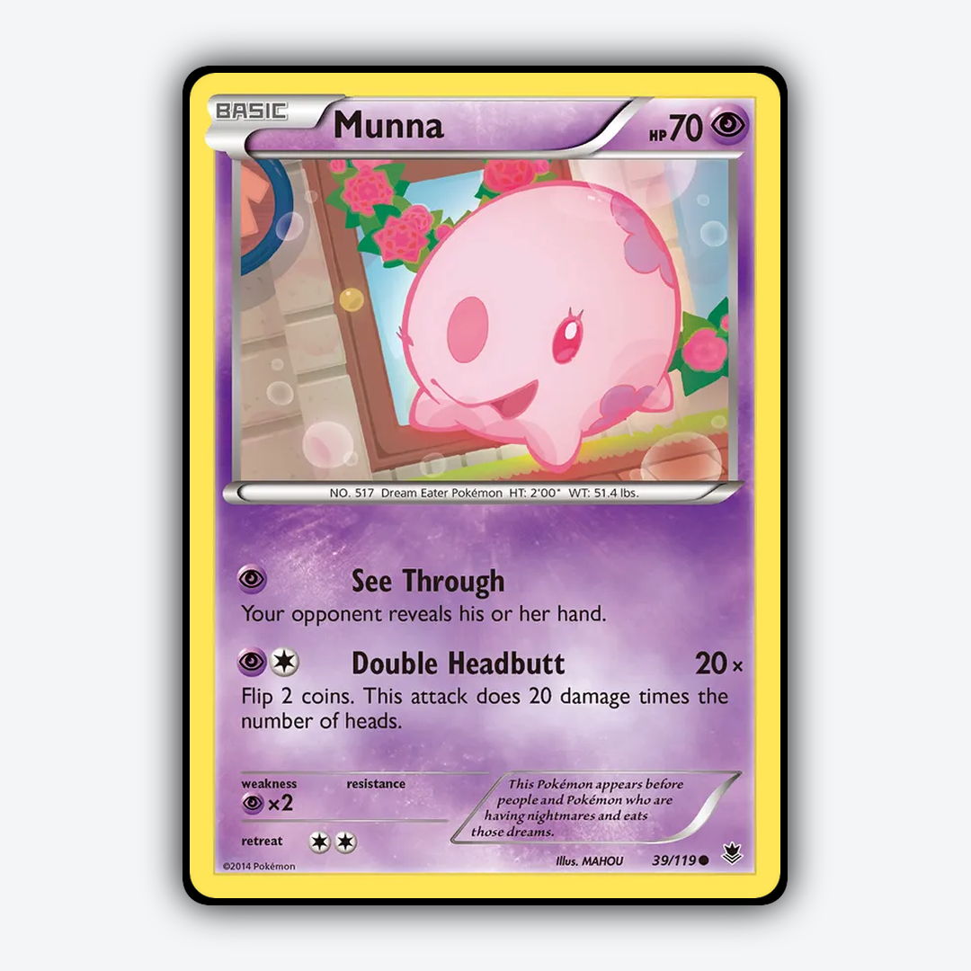 Munna 039/119 - Phantom Forces Set - Card Rug