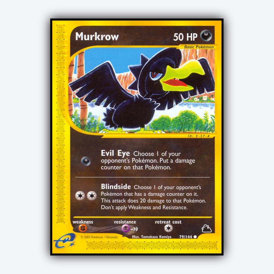 Murkrow 079/144 - Skyridge Set - Card Rug