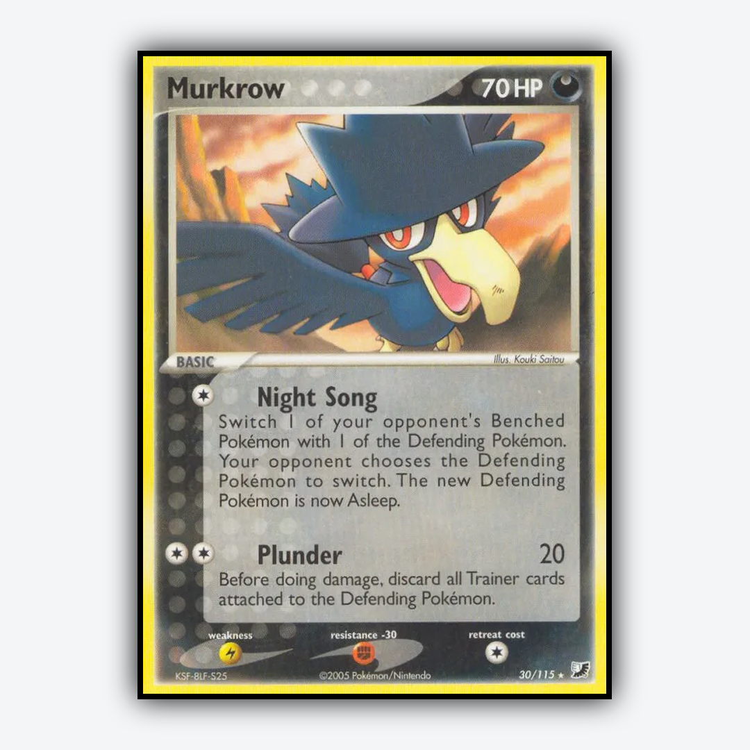 Murkrow 030/115 - Unseen Forces Set - Card Rug