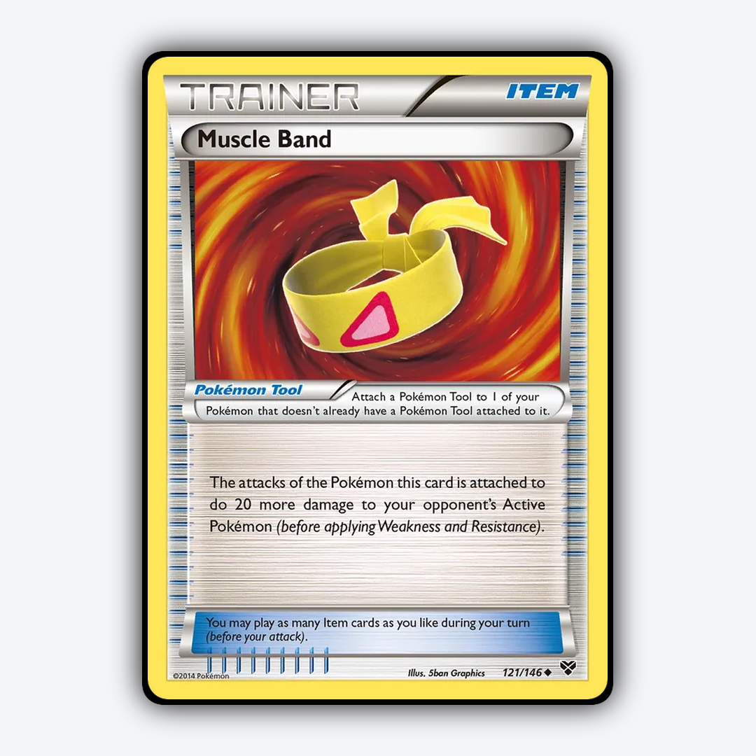 Muscle Band 121/146 - XY Set - Card Rug