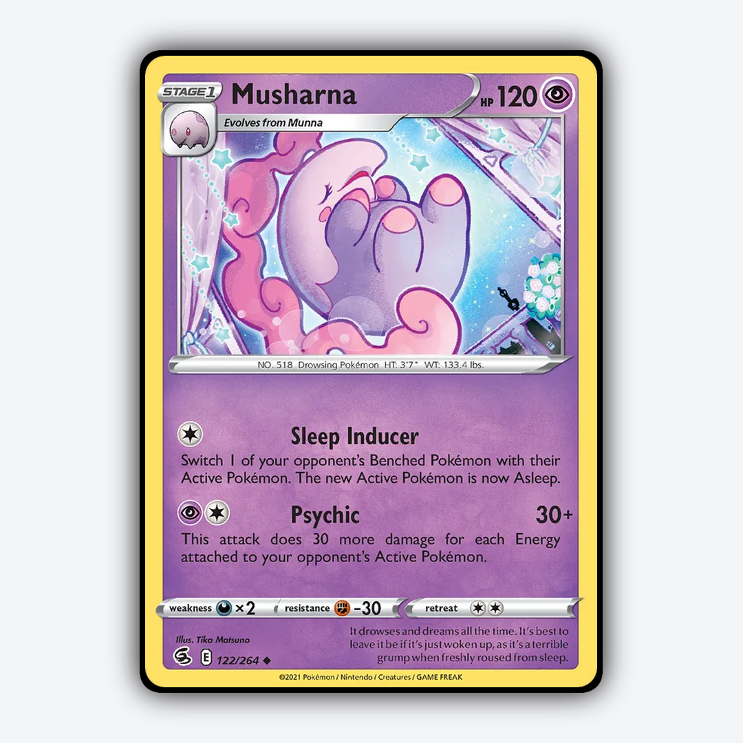 Musharna 122/264 - Fusion Strike Set - Card Rug