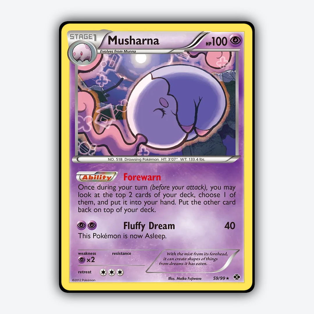 Musharna 059/99 - Next Destinies Set - Card Rug