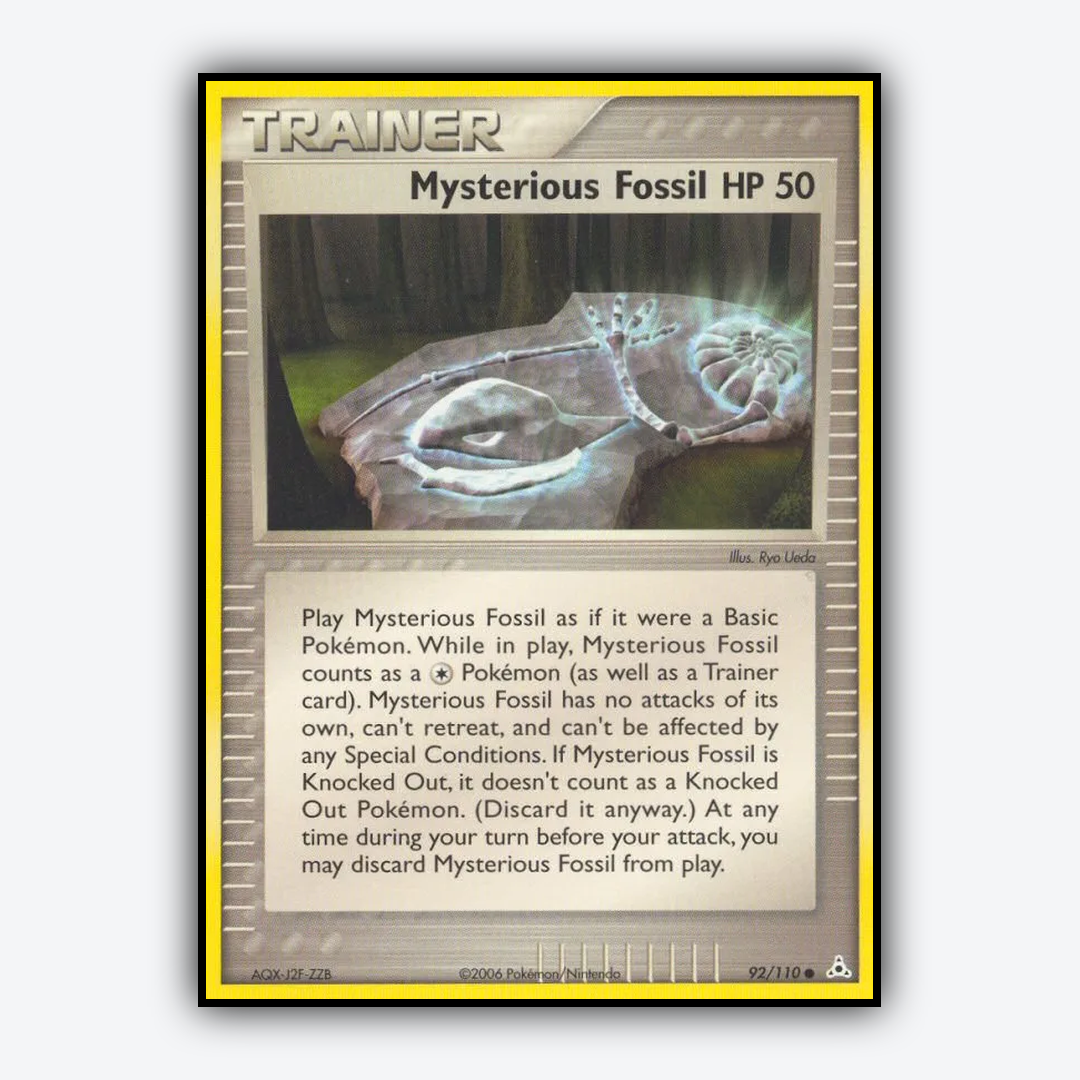 Mysterious Fossil 092/110 - Holon Phantoms Set - Card Rug