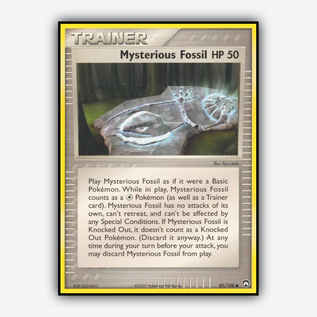 Mysterious Fossil 085/108 - Power Keepers Set - Card Rug