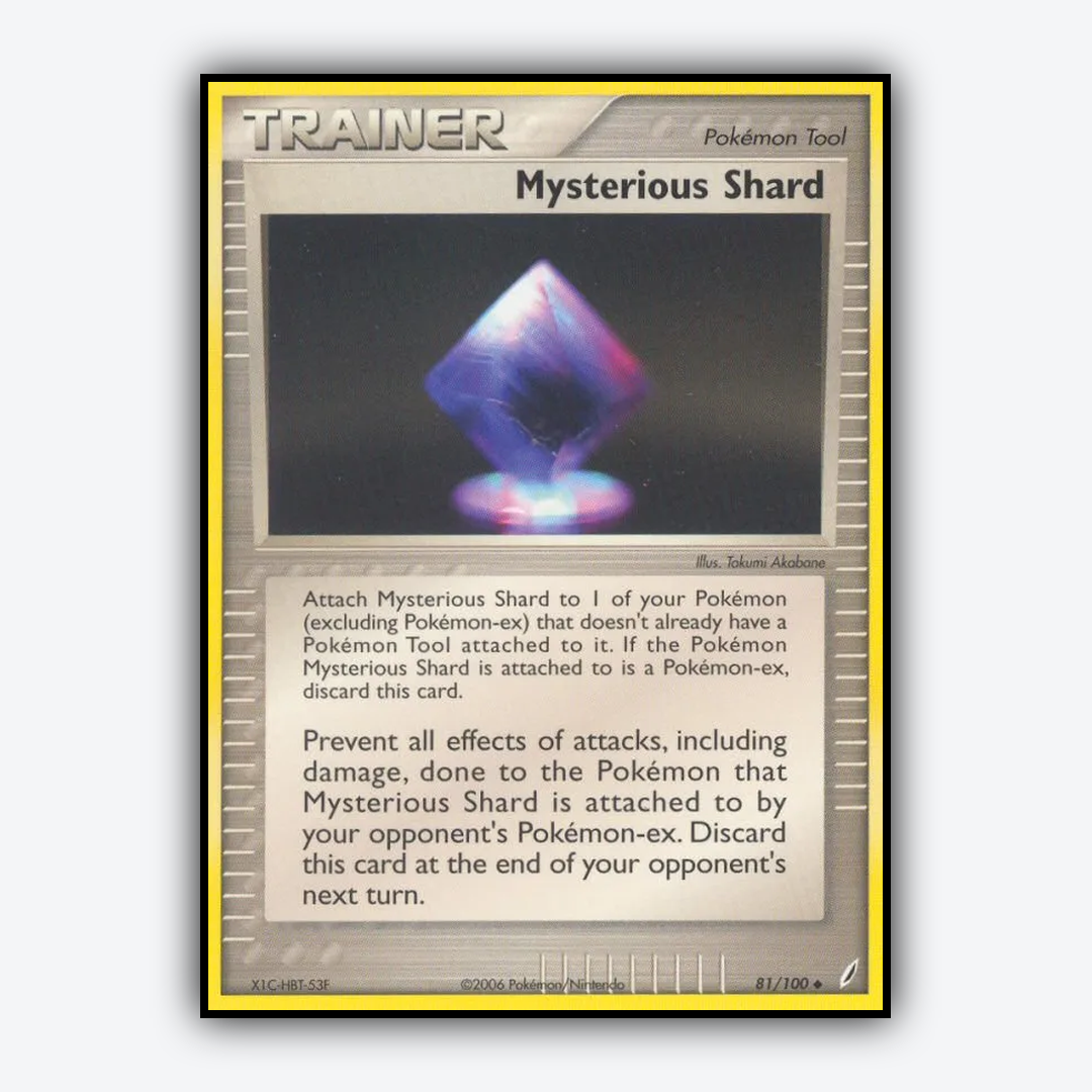 Mysterious Shard 081/100 - Crystal Guardians Set - Card Rug