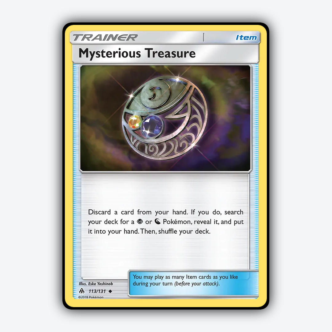 Mysterious Treasure 113/131 - Forbidden Light Set - Card Rug