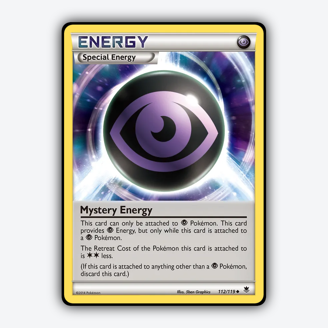 Mystery Energy 112/119 - Phantom Forces Set - Card Rug