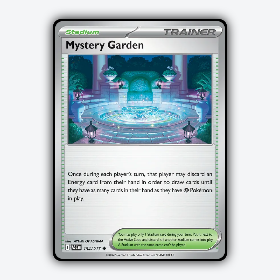 Mystery Garden 194/217 - Ascended Heroes Set - Card Rug
