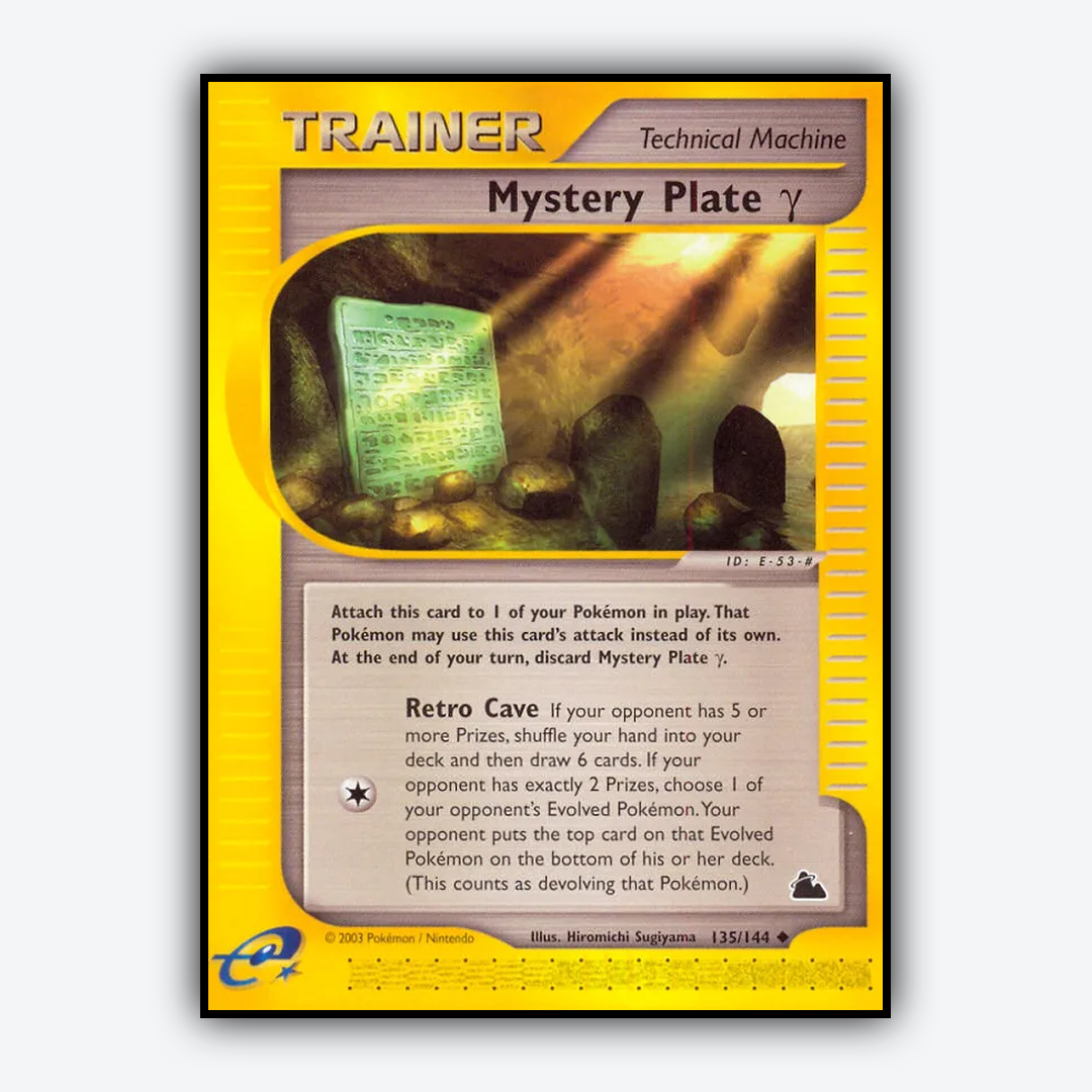 Mystery Plate γ 135/144 - Skyridge Set - Card Rug