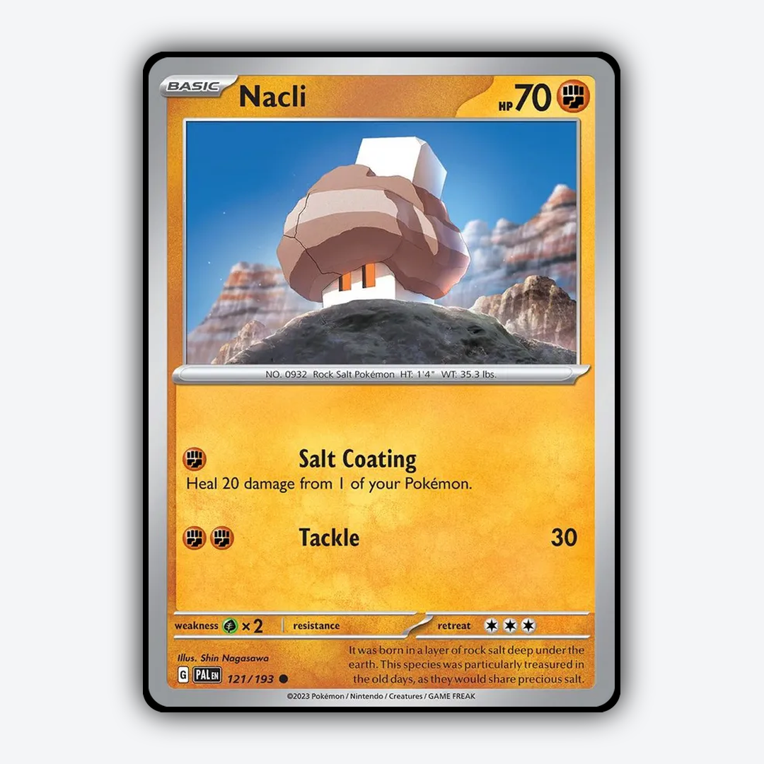 Nacli 121/193 - Paldea Evolved Set - Card Rug