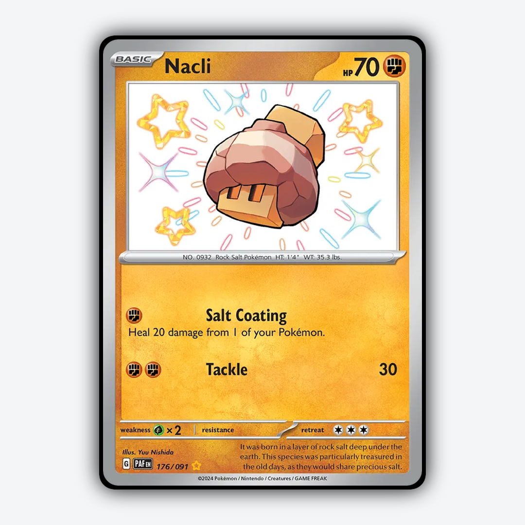 Nacli #176 - Paldean Fates Set - Card Rug