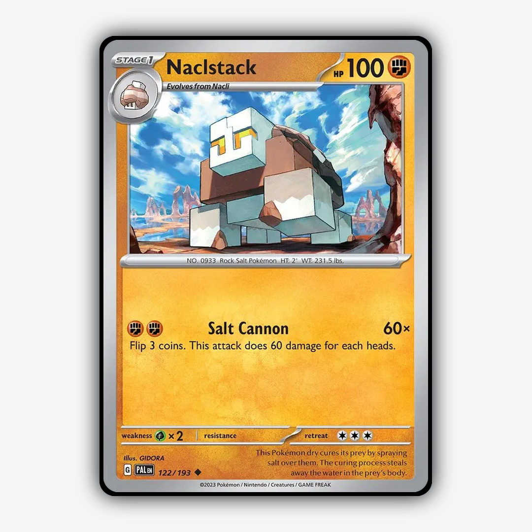 Naclstack 122/193 - Paldea Evolved Set - Card Rug