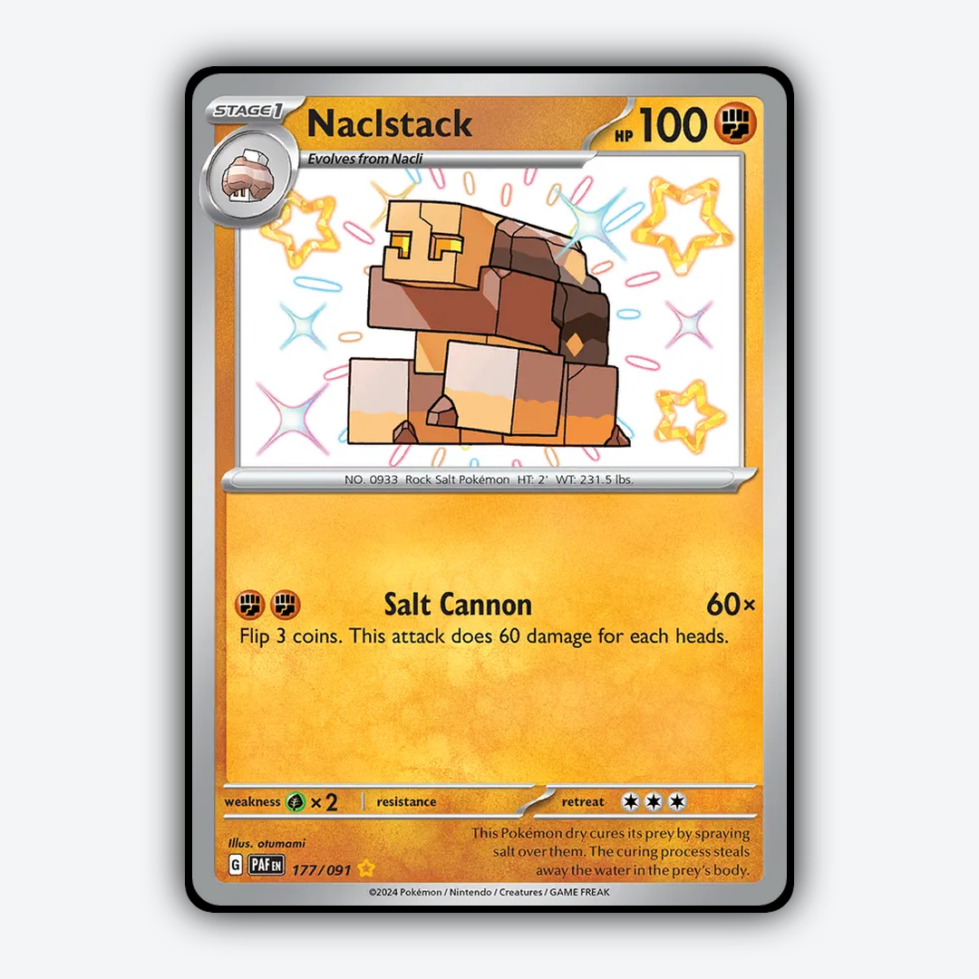 Naclstack #177 - Paldean Fates Set - Card Rug