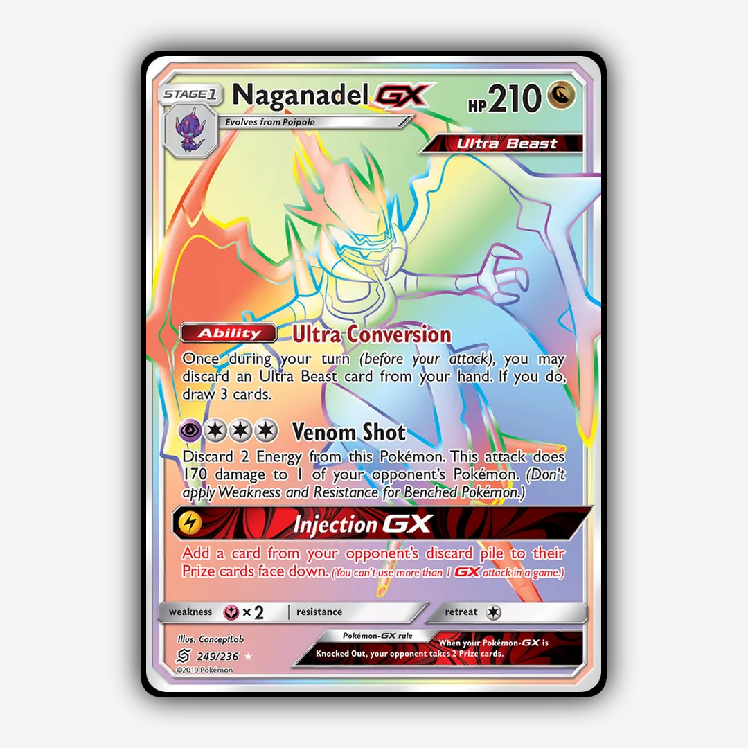 Naganadel-GX 249/236 - Unified Minds Set - Card Rug