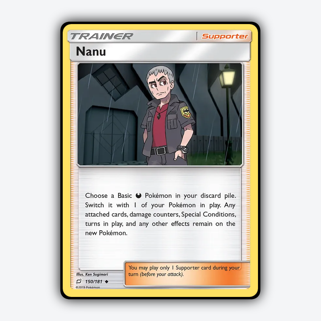 Nanu 150/181 - Team Up Set - Card Rug