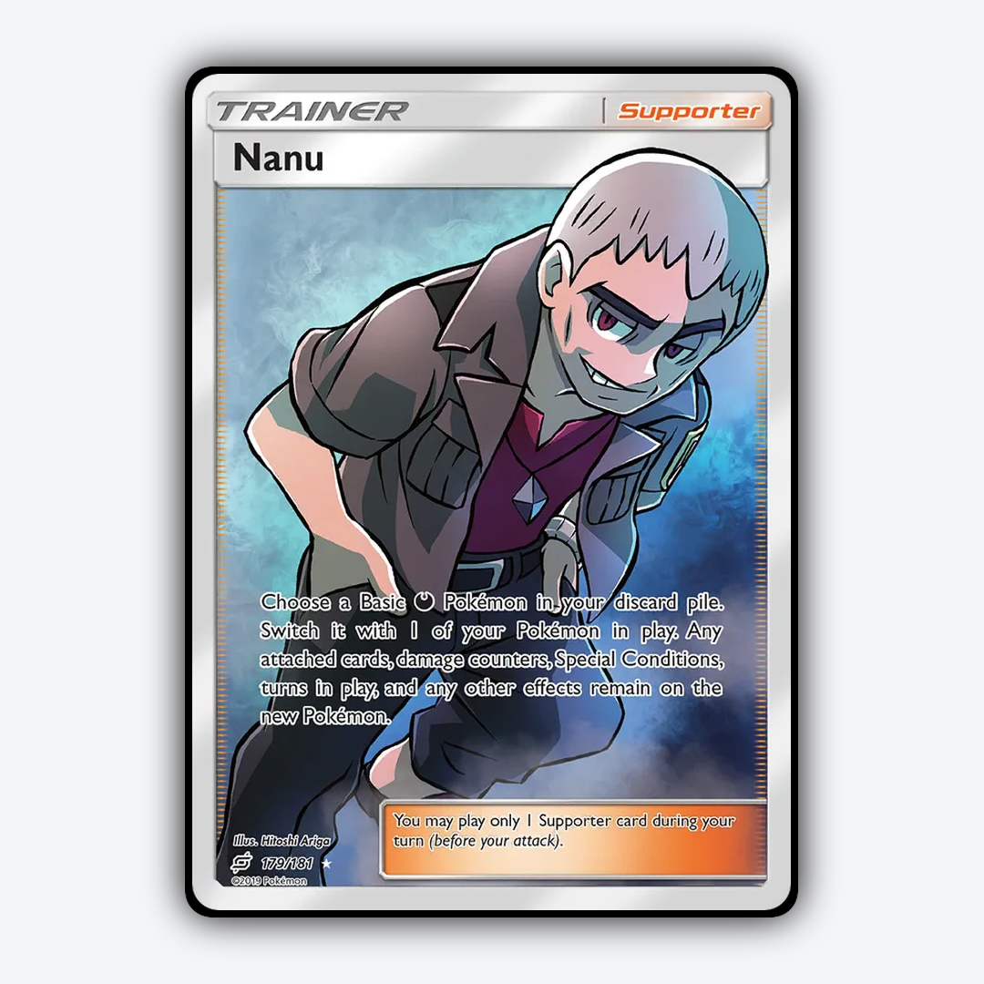 Nanu 179/181 - Team Up Set - Card Rug