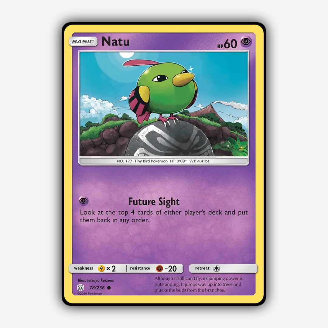 Natu 078/236 - Cosmic Eclipse Set - Card Rug